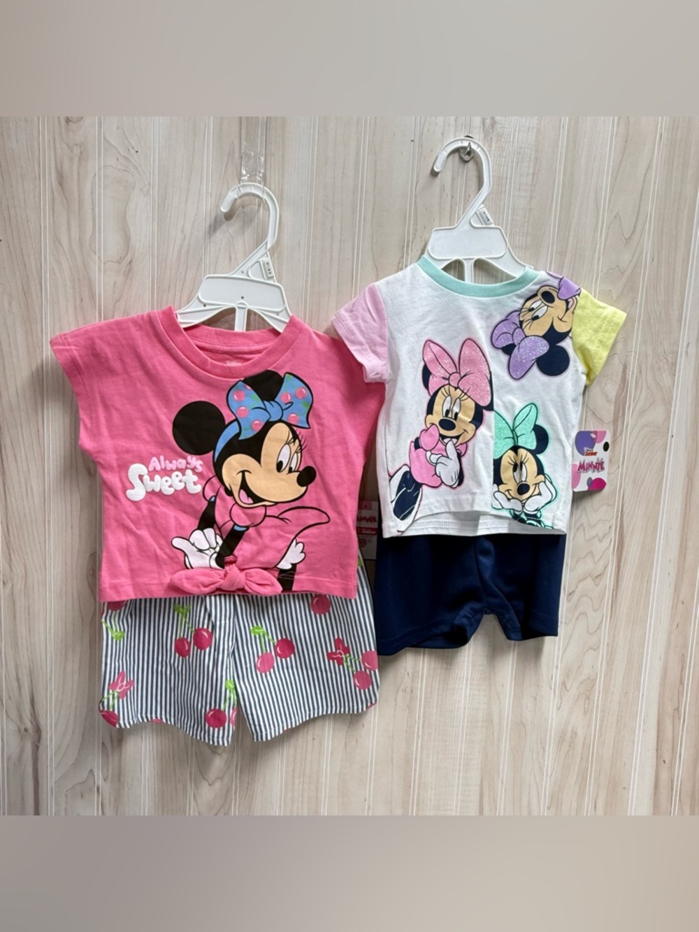 Disney Minnie Infant Pink Graphic Tee